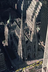 Uitzicht op de St. Patrick